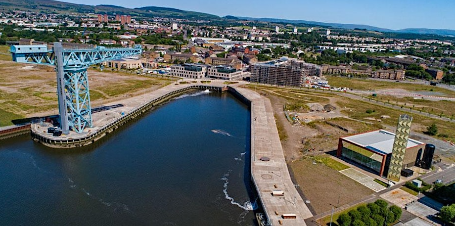 District Heating visit: Clydebank Queens Quay - Image Glasgow