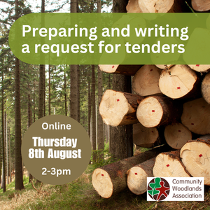 Preparing and writing a request for tenders/ an invitation to tender - image of logs 