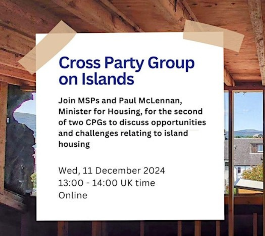 Cross Party Group on Islands - Focus on Island Homes II