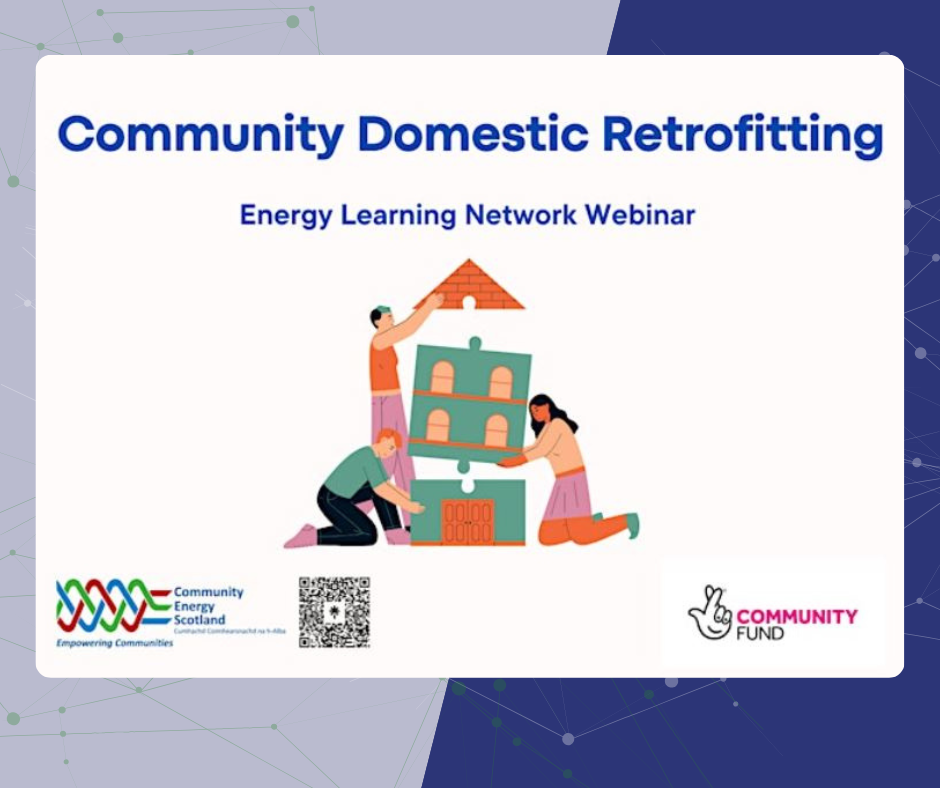 Community Domestic Retrofitting - Energy Learning Network Webinar