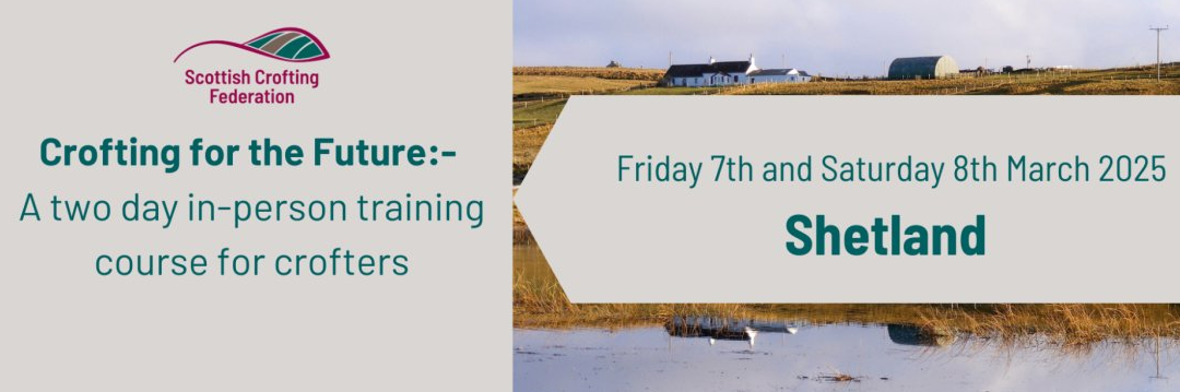 Crofting for the Future In-person Training Course 