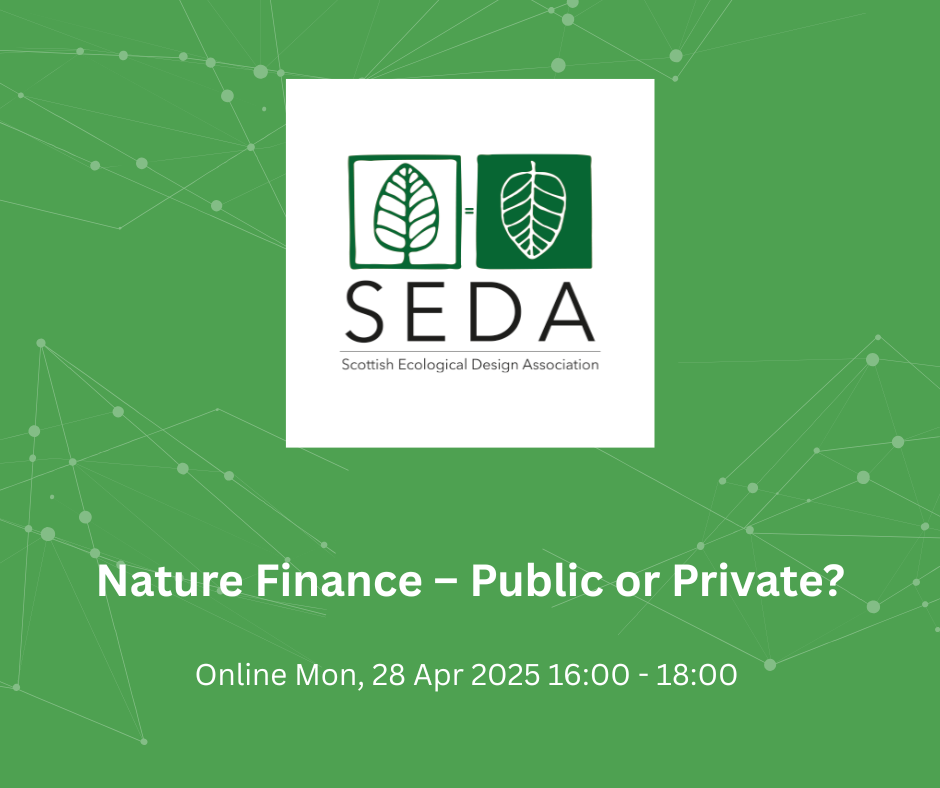 SEDA: Nature Finance – Public or Private?