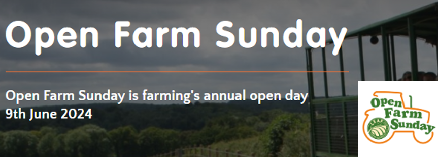 Open Farm Sunday - Event dates 