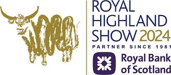 Royal Highland Show 2024 - Graphic of Highland Cow and Sponsors 