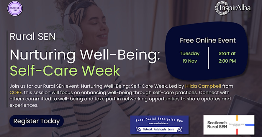 Rural SEN - 19 November Self-Care Week