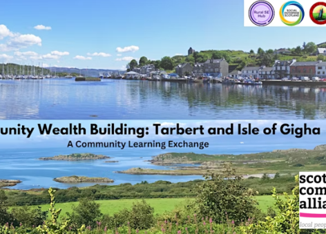 Learning Exchange: Community Wealth Building in Tarbert and Gigha