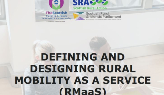 Cover of Scottish Rural and Islands Transport Community (SRTIC) RMaas report