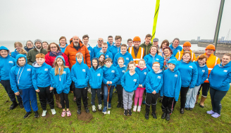 Ground breaking ceremony to mark construction of the Stranraer Water Sports Hub