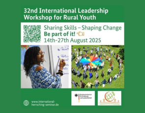 International Leadership Workshop for Rural Youth flyer