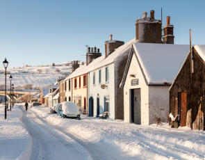 Heavy Snow in Helmsdale