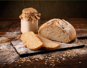 Sourdough bread loaf by grafvision via Canva