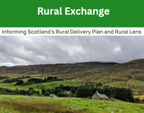 Learning for Scotland's Rural Lens Toolkit & Rural Delivery Plan - image of rural setting by SRN