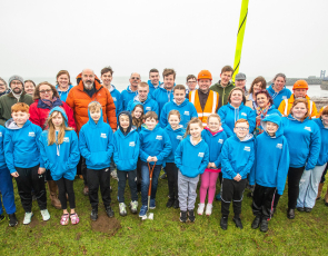 Ground breaking ceremony to mark construction of the Stranraer Water Sports Hub