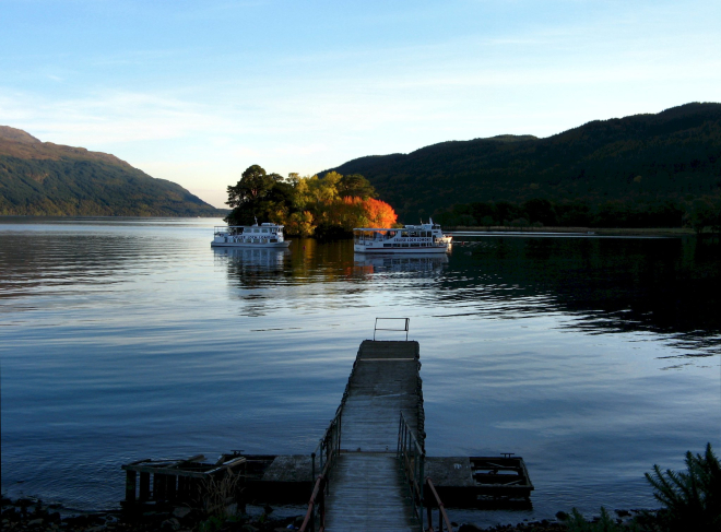 View across Loch Lomond