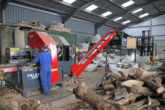 wood manufacturing operation