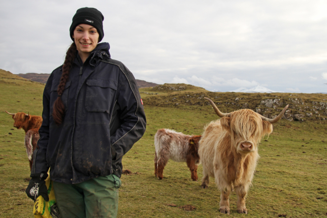 Farmer on Isle of Mull 