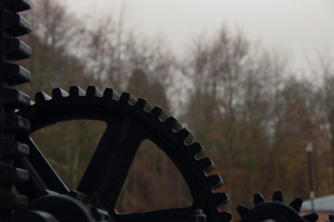 Old mill wheel, Perthshire