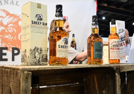 Whisky stand at Royal Highland Show