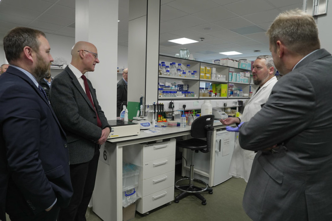 First Minister officially opens James Hutton Institute's new Crop Innovation Centre, supported by funding from the Scottish Government and UK Government Tay Cities and Regions Deal