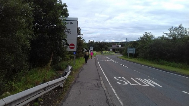  A70 facing south Douglas