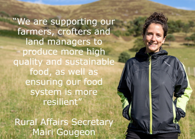 Rural Affairs Secretary Mairi Gougeon