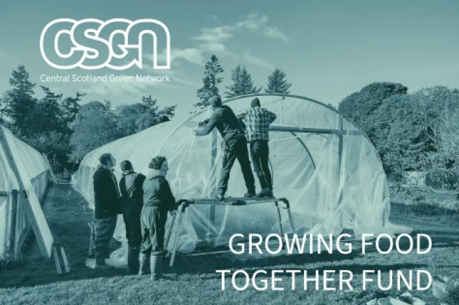 CSGN Growing Food Together Fund receiving applications for 2024/25 - Image by Central Scotland Green Network  