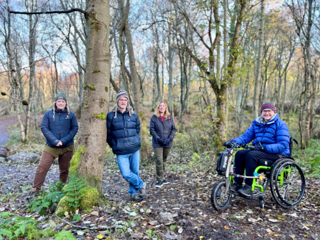 Murray Park Community Woodland in Alford