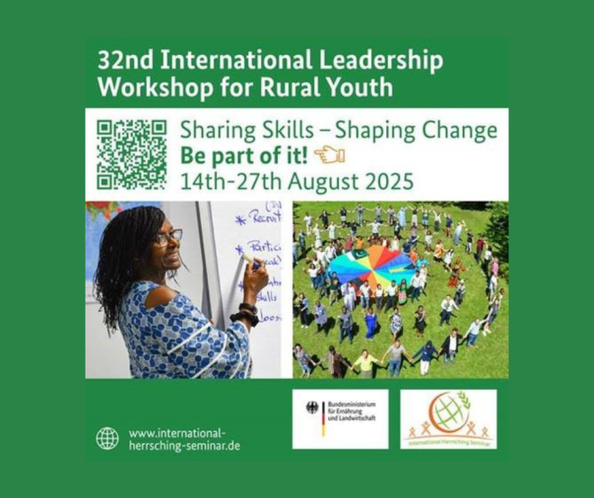 International Leadership Workshop for Rural Youth flyer