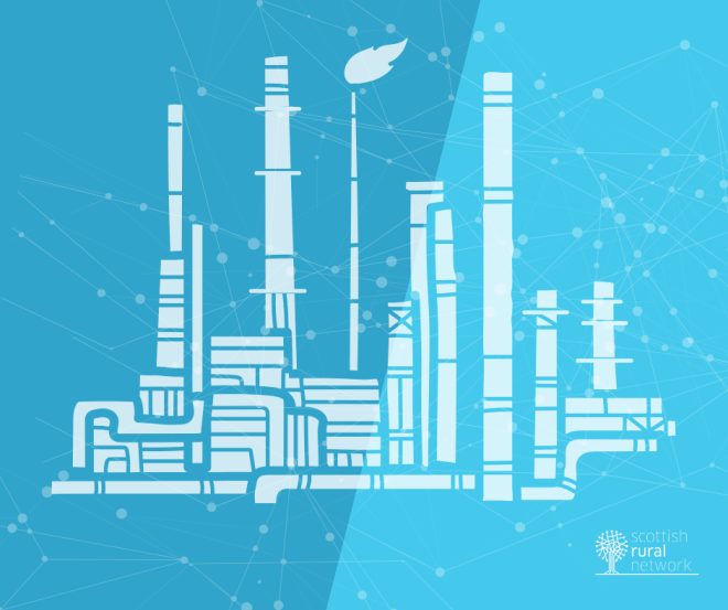 Grangemouth's just transition graphic