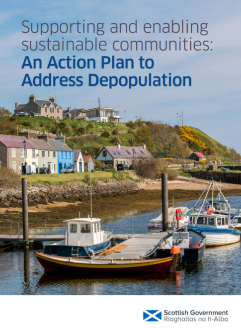  front cover of Addressing Depopulation Action Plan