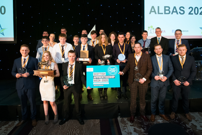 Last year's ALBA awards finalists