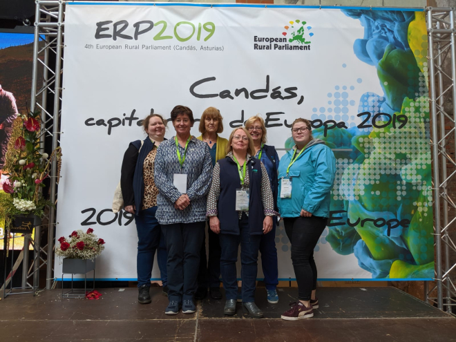 Scottish delegation at European Rural Parliament