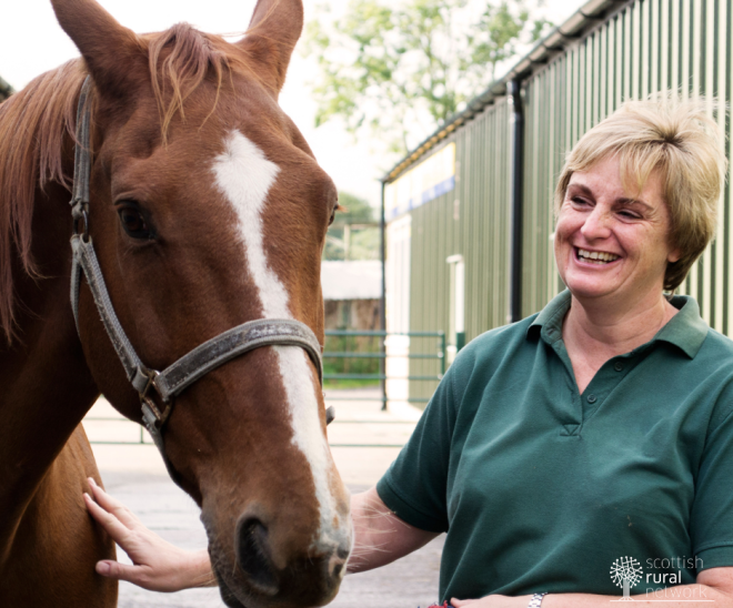 Vet with horse by Mypurgatoryyears