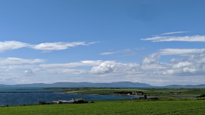 View across Arran