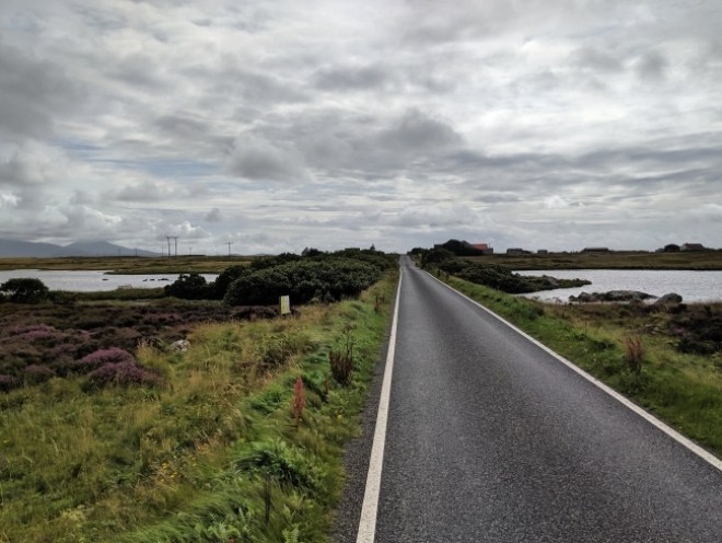 Single track road, Uist