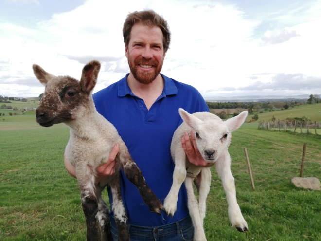 Comedian Farmer Jim Smith