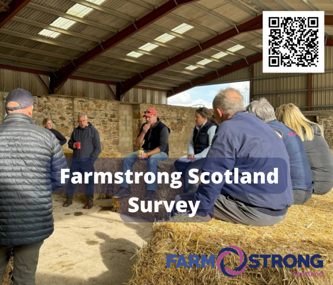 Farmers having discussion in a barn