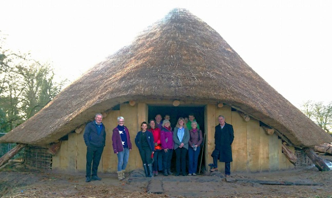 Group photo at Whithorn Round House