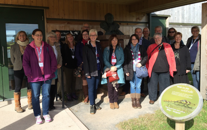 Group photo of study visit group