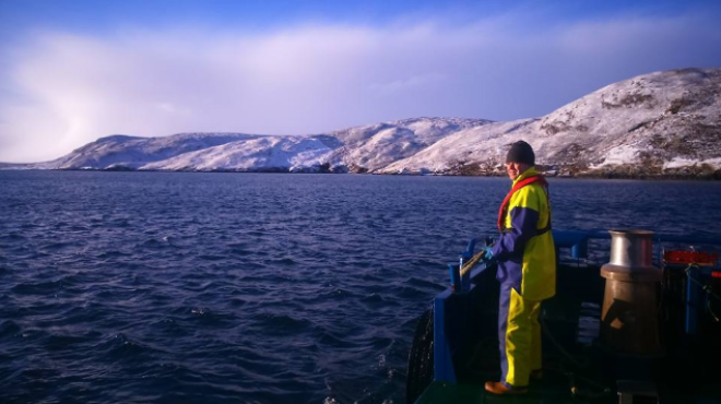 Introduction to Aquaculture - Image of woman on lochside