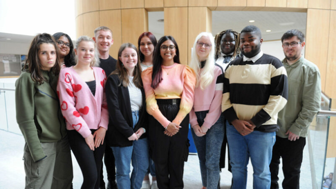 Members of the Scottish Youth Parliament