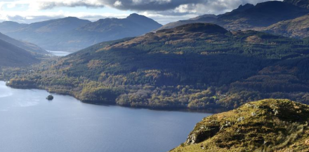 Mixed Terrain - Natural Capital - Image of hills and loch - Nature Scot 