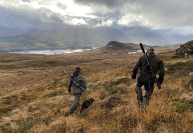 Deer stalkers on Glen