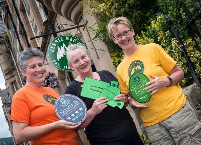 Dot, Mairi and Brenda of Jessie Mac's