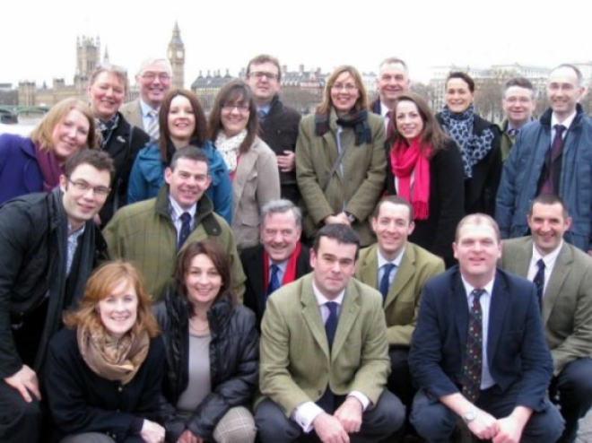 Rural Leadership participants on previous course