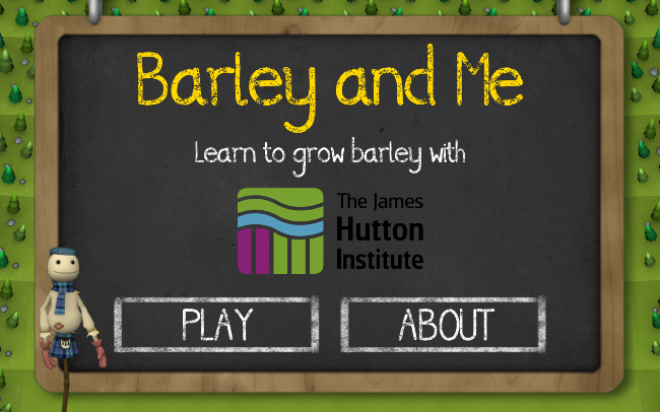 Screenshot from Barley and Me game