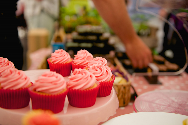 Cakes at Kirkcudbright Farmers' Market Credit Ian Findlay