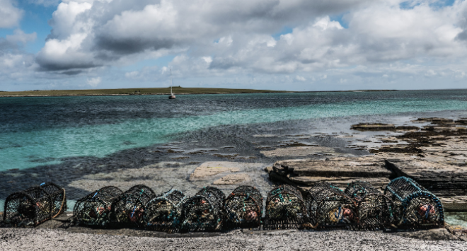 Creels on Papa Westray