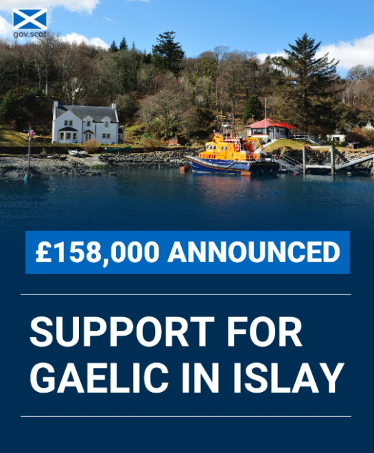 Islay’s Gaelic Centre will receive £150,000 - coastal image by Scot Gov