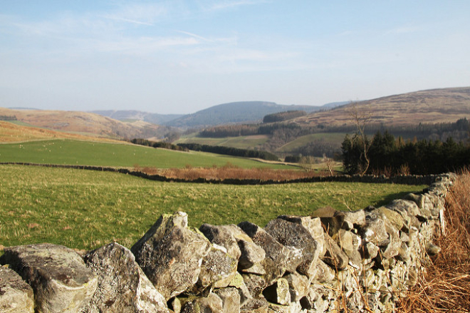 Landscape near Galasheils, Scotland. Photographer - Matt Cartney. Crown Copyright.